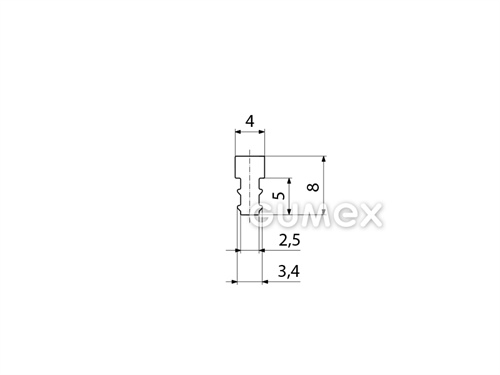 SILIKONPROFILE T-FORM